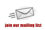 Join Our Mailing List